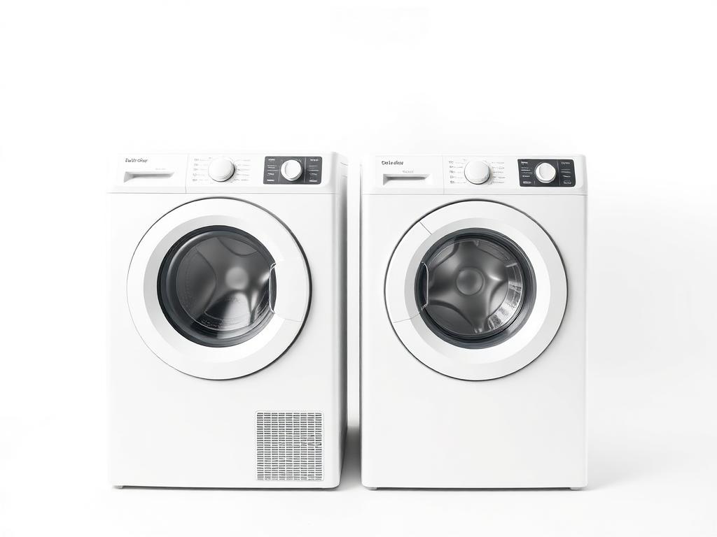 Standard washer and dryer rental set, clean and tested